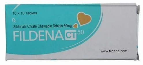 Fildena Ct 50 Mg Chewable Tablets