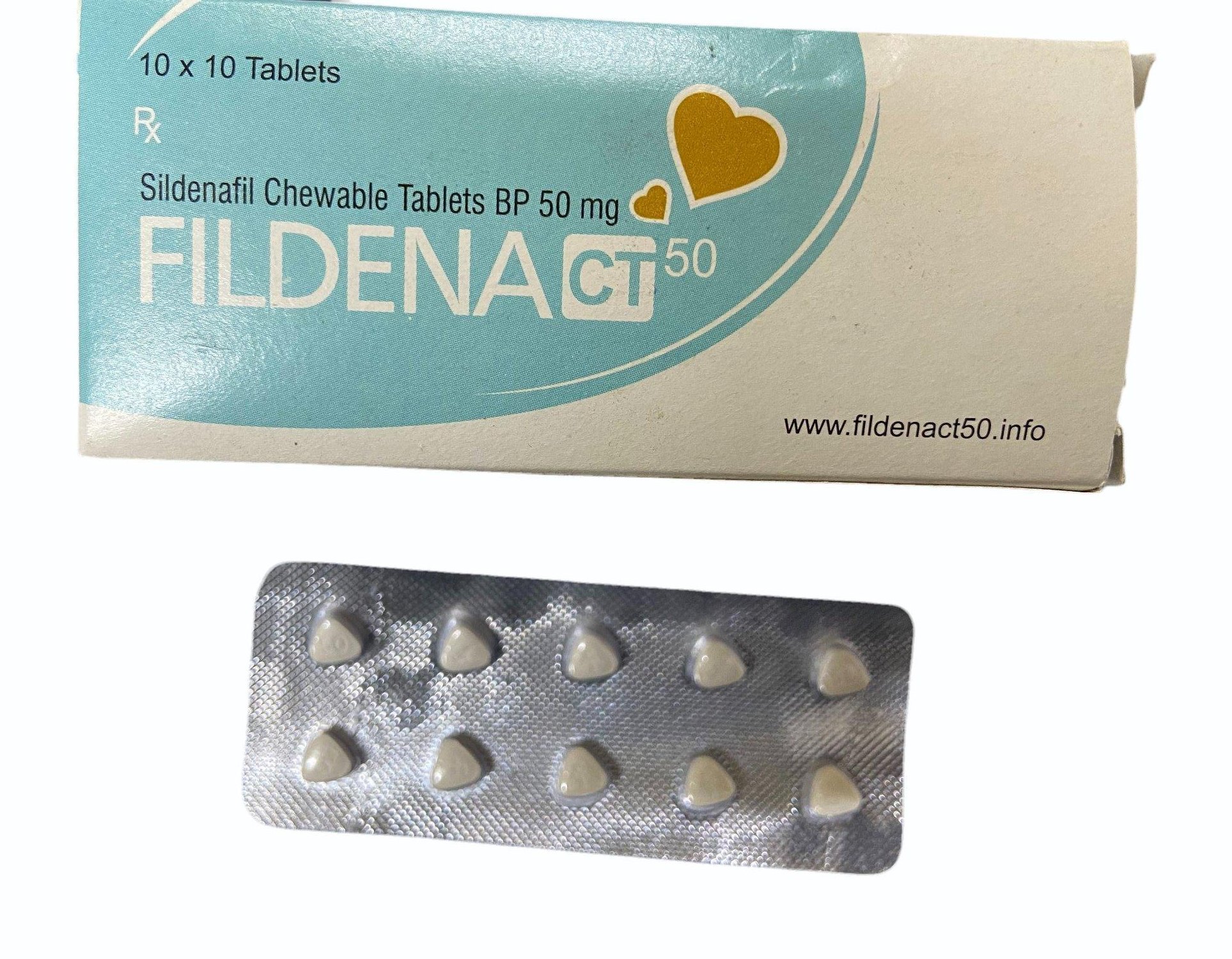 Fildena Ct 50 Mg Chewable Tablets