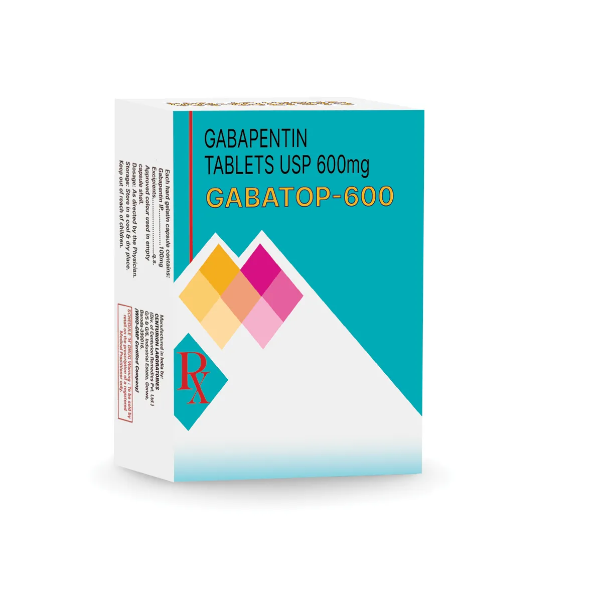 Gabatop 600Mg