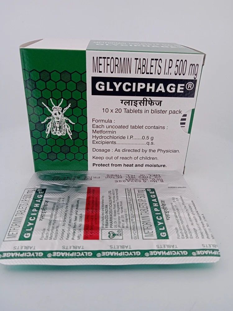 GLYCIPHAGE 500MG