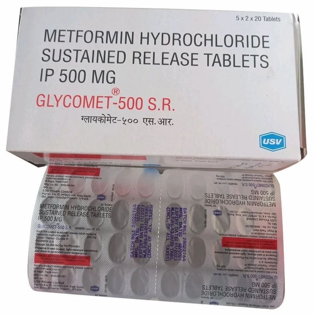 GLYCOMET 500MG SR