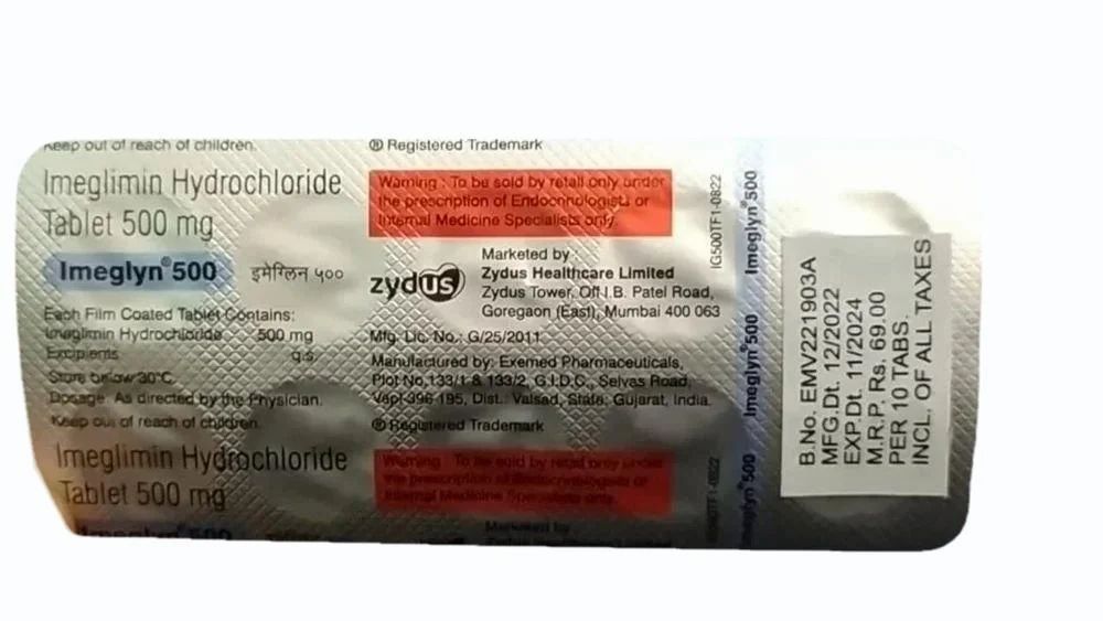 IMEGLYN 500MG