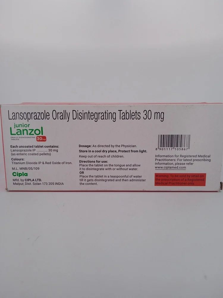 Junior Lanzol 30Mg