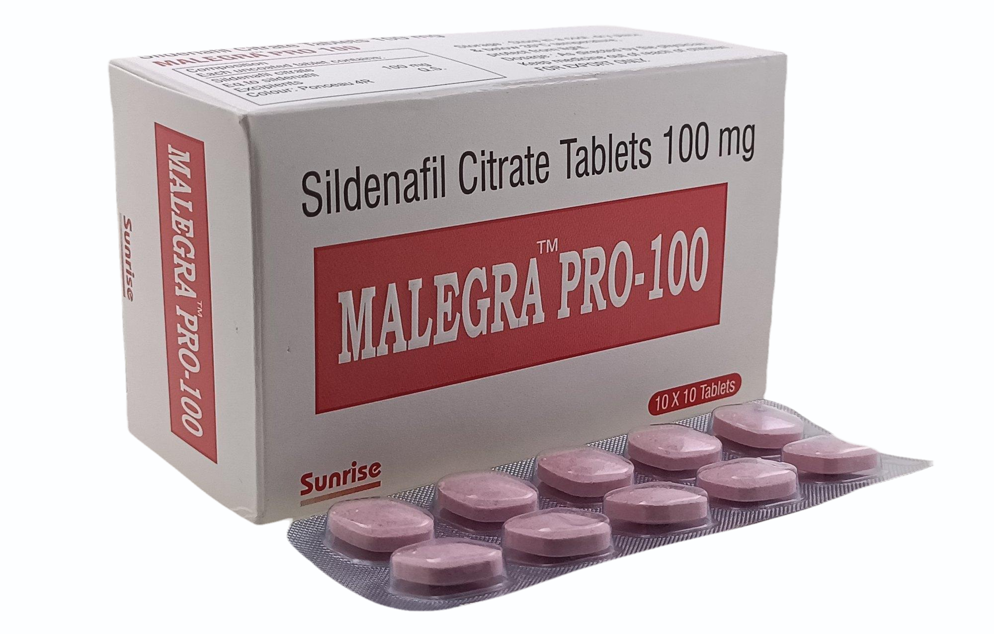 Malegra Pro 100 Mg (Sublingual)