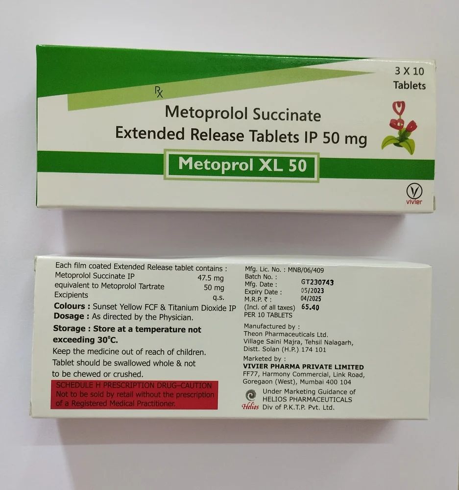 METOPROL XL 50MG
