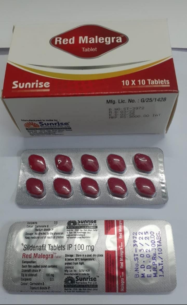 Red Malegra 100 Mg