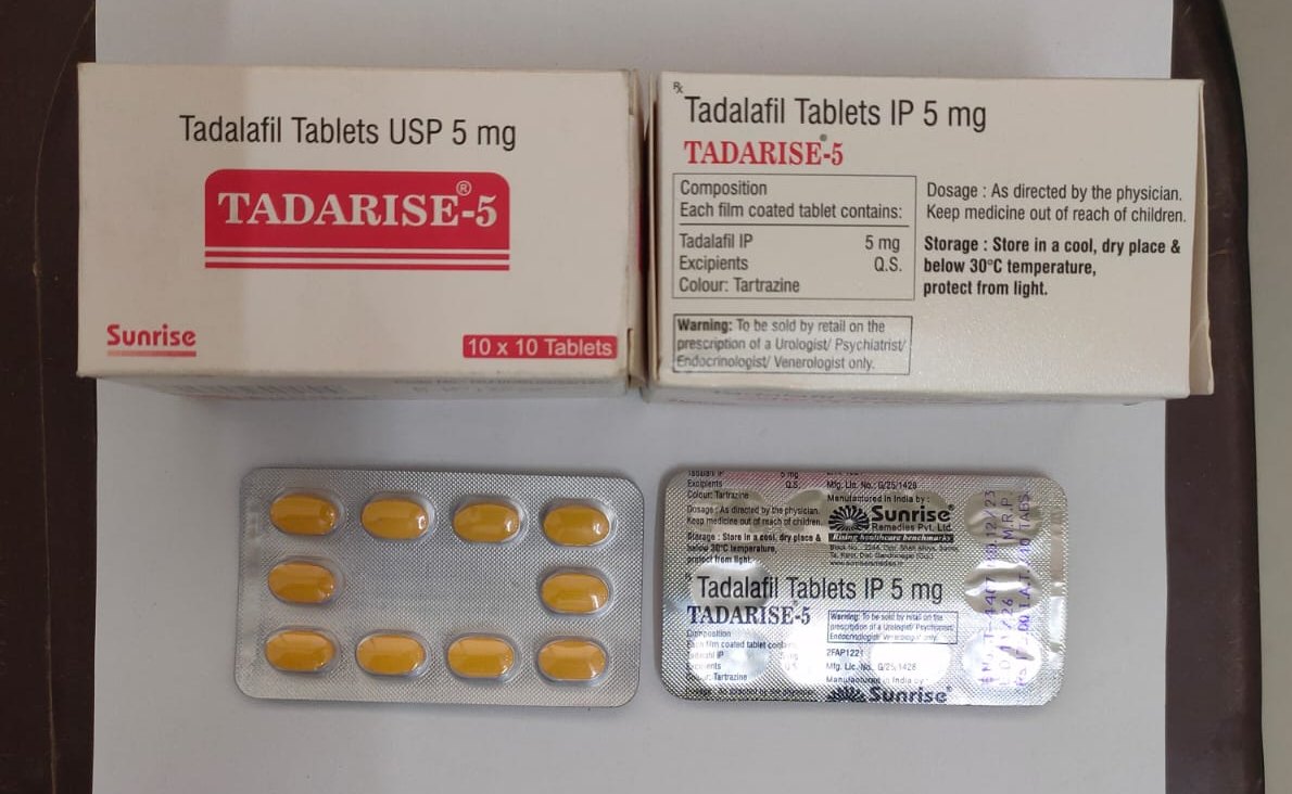 Tadarise 5 Mg