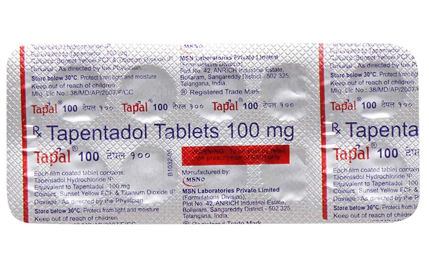 Tapal Er 100Mg