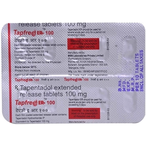 Tapfree Er 100Mg
