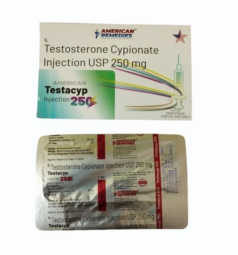 TESTACYP 250MG INJECTION