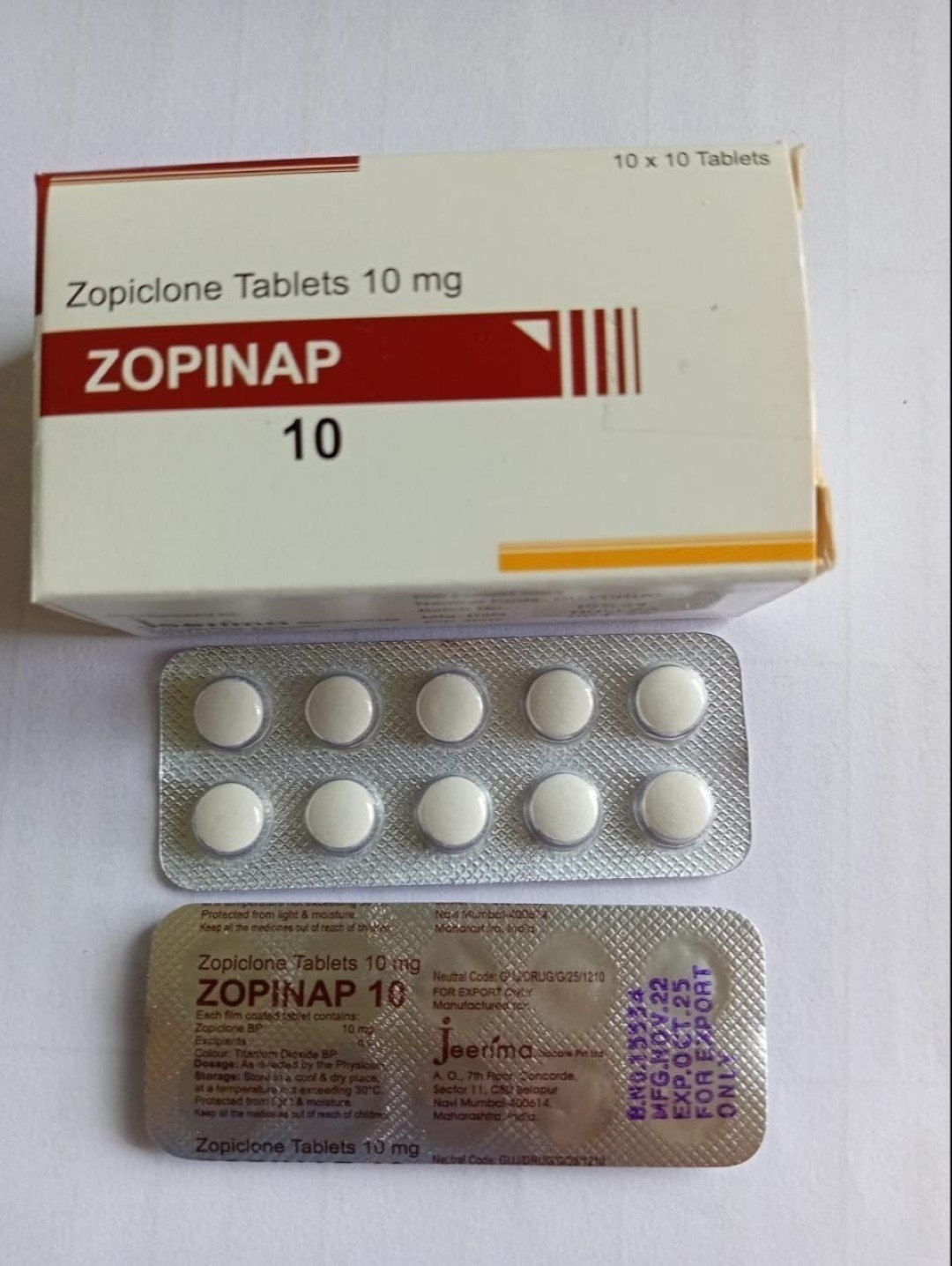 Zopinap 10Mg