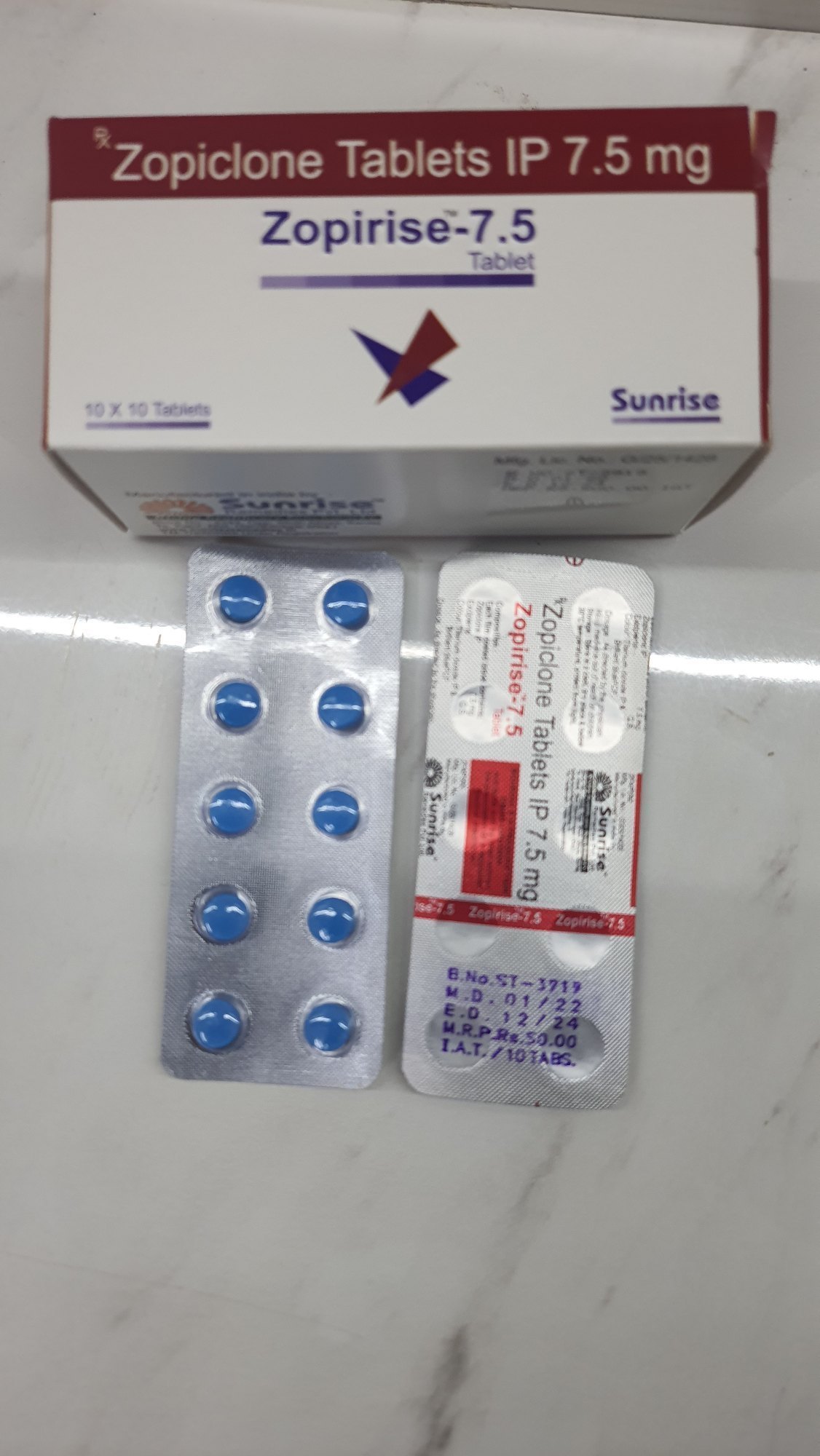 Zopirise 7.5Mg